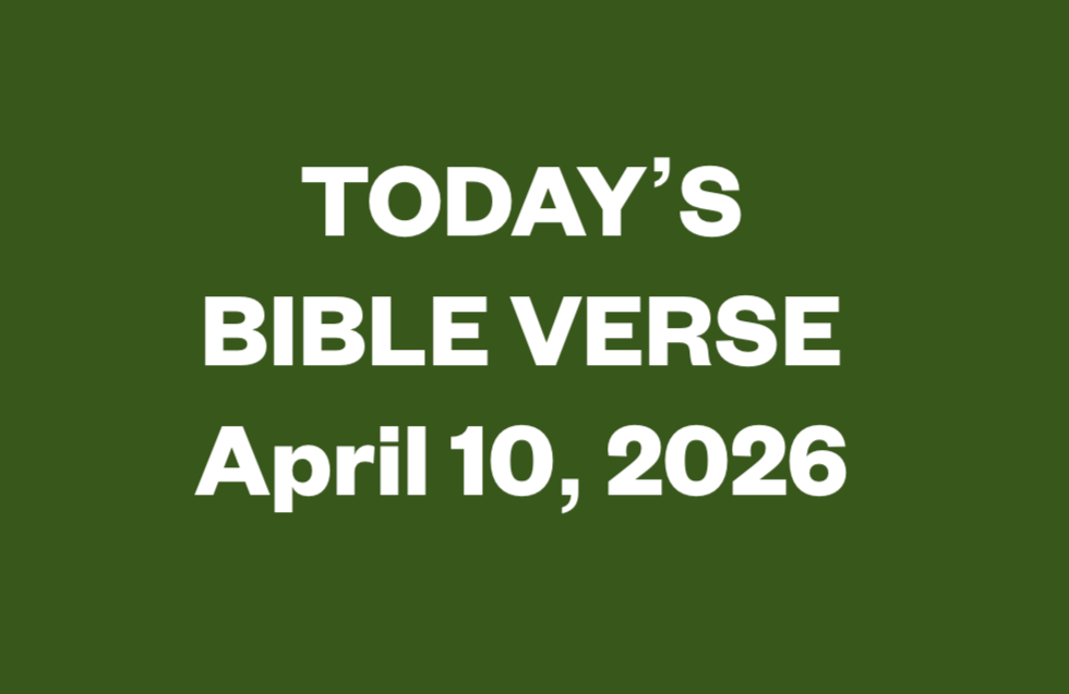 Todays Bible Verse April 10